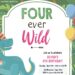 7+ Wild and Roaring Dinosaur Birthday Invitation Templates Title
