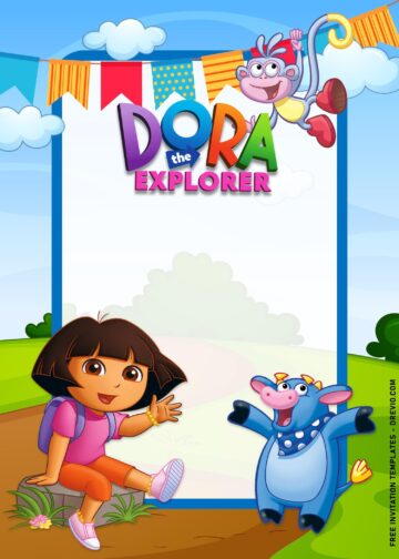 8+ Dora And Friends Birthday Invitation Templates | Download Hundreds ...