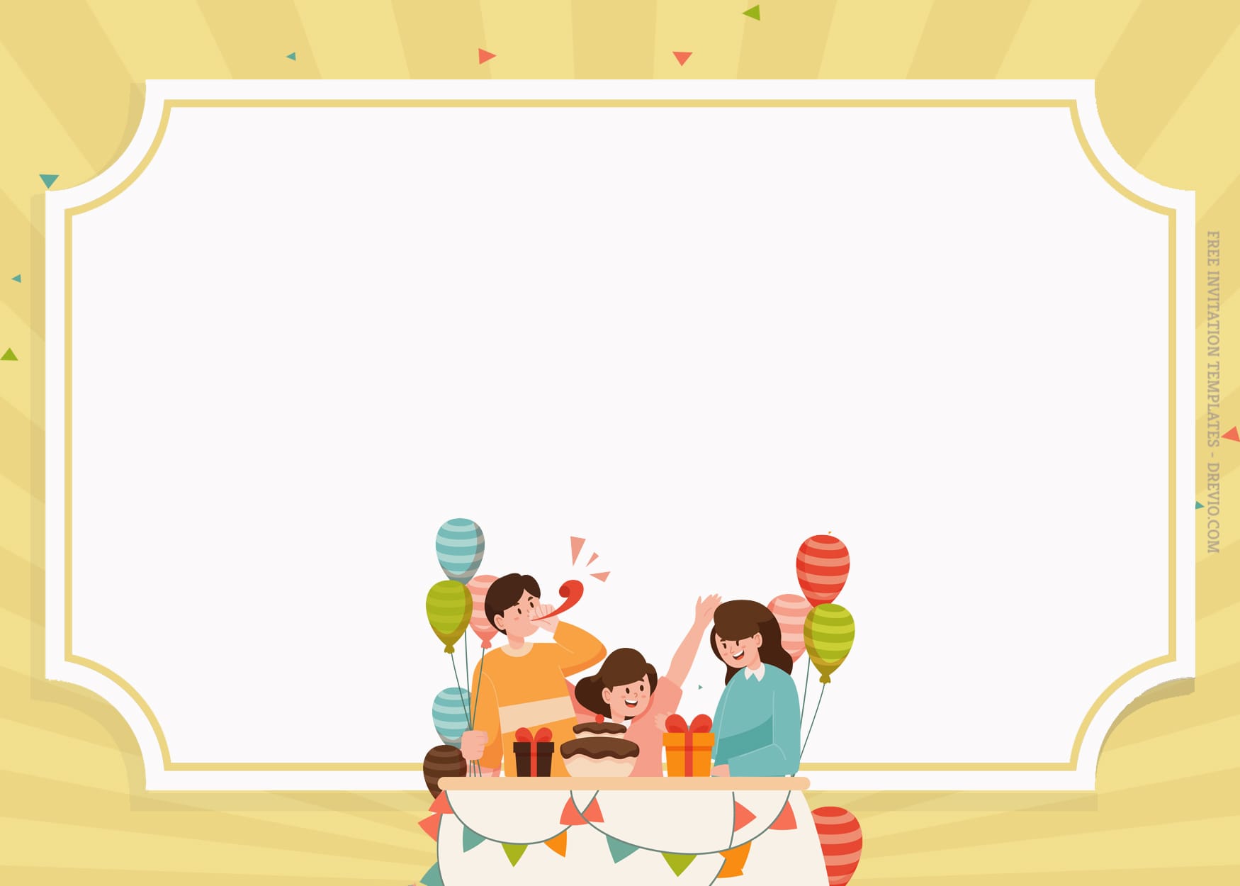 8+ Surprise Party Birthday Invitation Templates Family Gathering