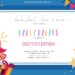 8+ Sprinkle of Happiness Cartoon Birthday Invitation Templates With Title