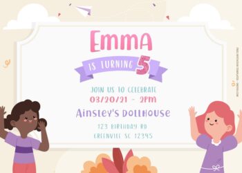 7+ Best Friends Cartoon Party Birthday Invitation Templates Title