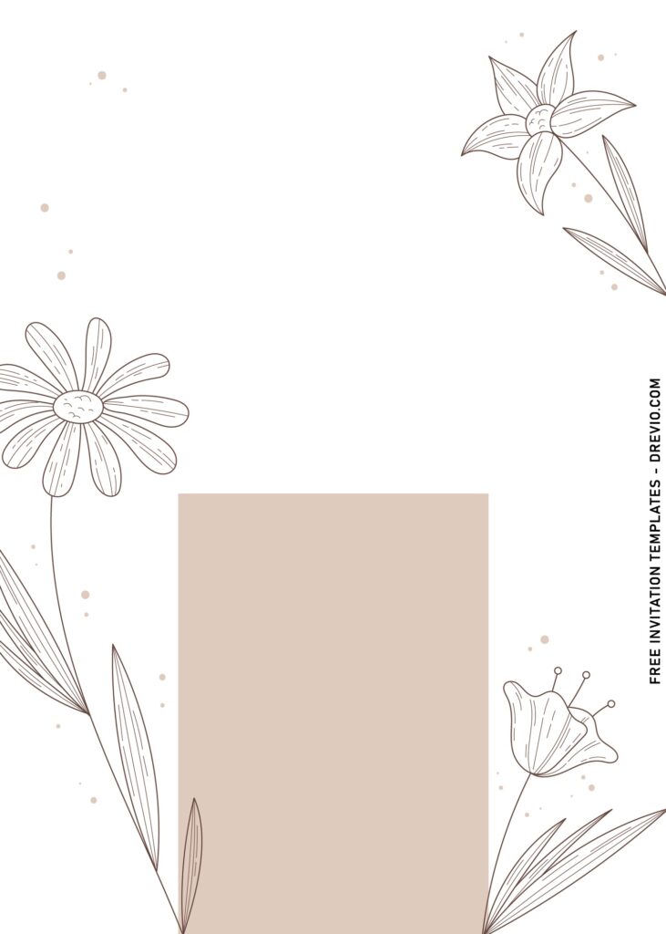 Invitation Template of 10+ Modern Botanical Birthday Invitation Templates 6