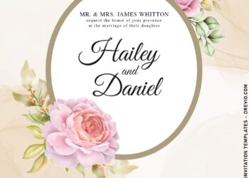 11+ Bouquet Of Roses Floral Wedding Invitation Templates