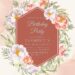 7+ Watercolor Peach Roses Birthday Invitation Templates