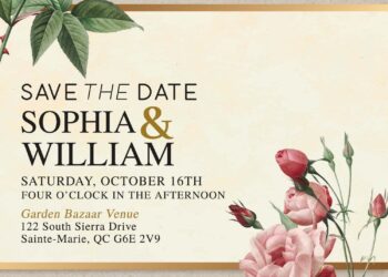 8+ Autumn Blooms Wedding Invitation Templates