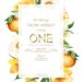 8+ Botanical Orange Blossom Floral Birthday Invitation Templates