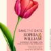 8+ Modern Tulips Wedding Invitation Templates