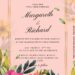 7+ Tropical Botanic Wedding Invitation Templates