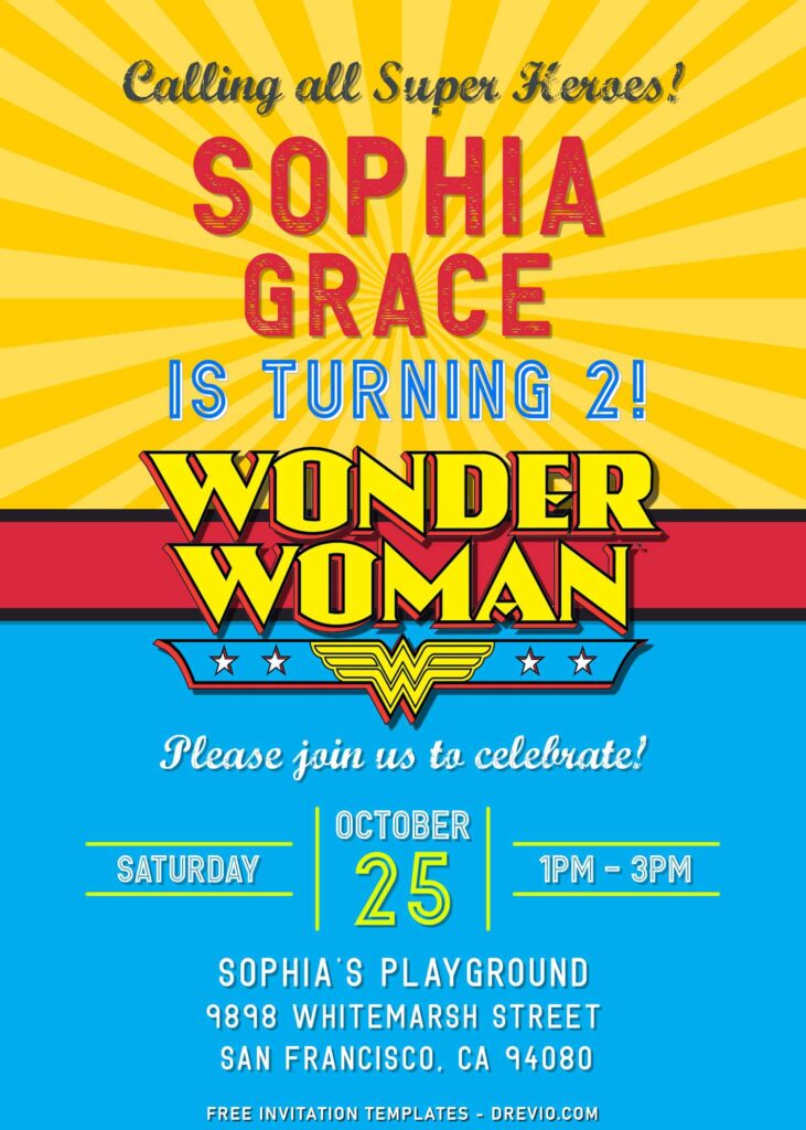 9+ Super Birthday Girl Fun Party Invitation Templates For Your Daughter's Birthday