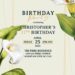 10+ Adorable Pink Lily Birthday Invitation Templates