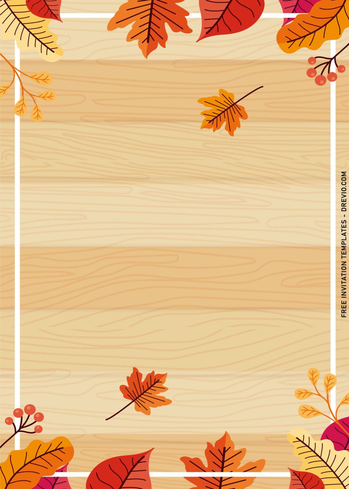 11+ Beautiful Rustic Fall 50th Birthday Invitation Templates Download