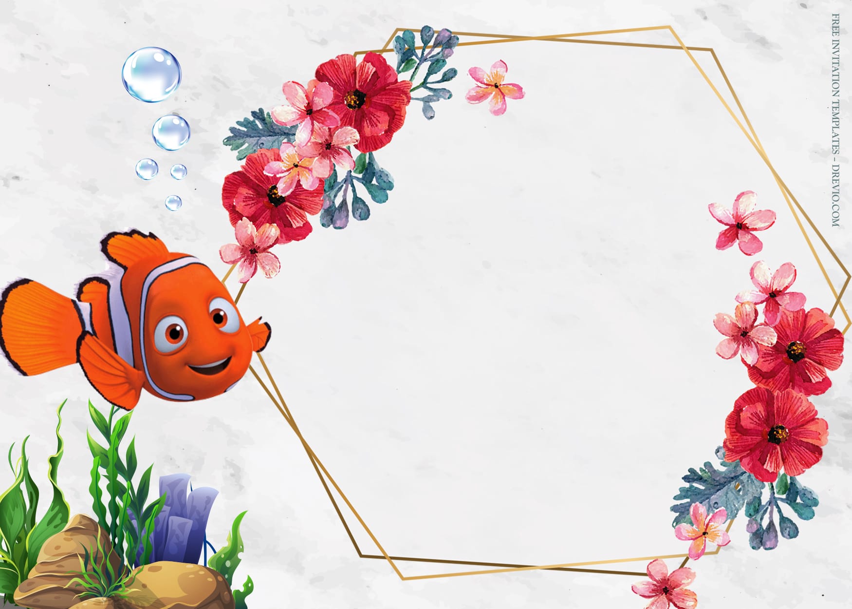 11+ Find And Lost In Finding Nemo Birthday Invitation Templates Type Two