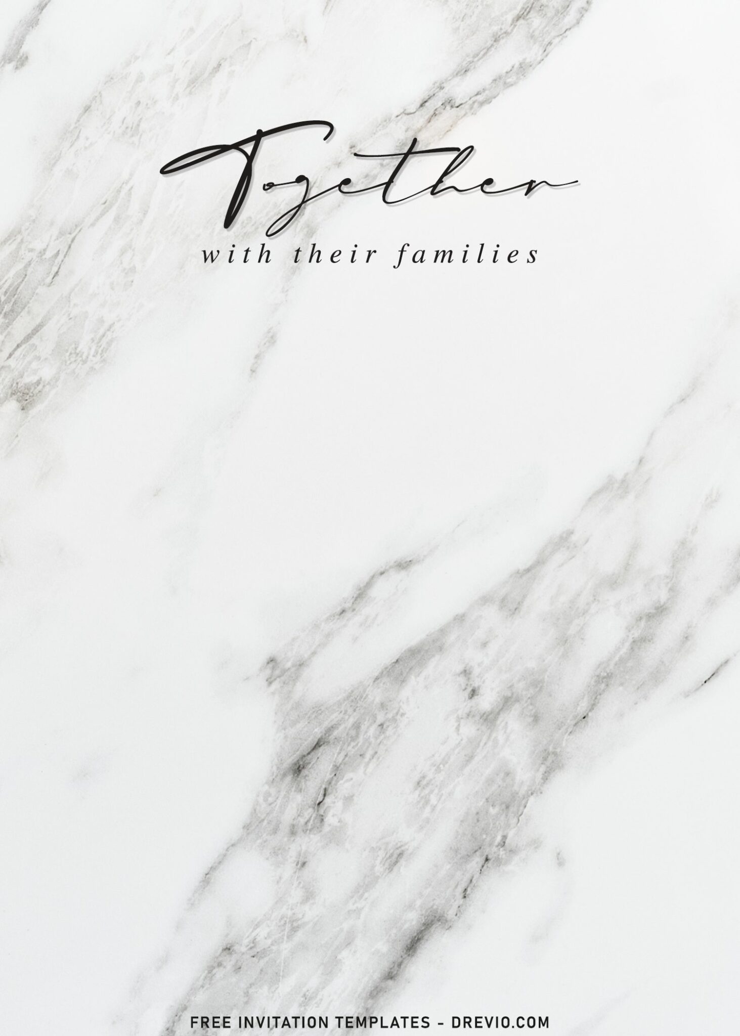 11+ Insta-Worthy Marble Wedding Invitation Templates | Download ...