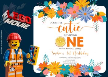 7+ Build Your Own Lego Movie Birthday Invitation Templates Title
