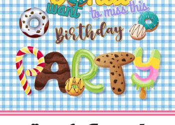 7+ Donut Want Miss This Themed Sweet Birthday Invitation Templates
