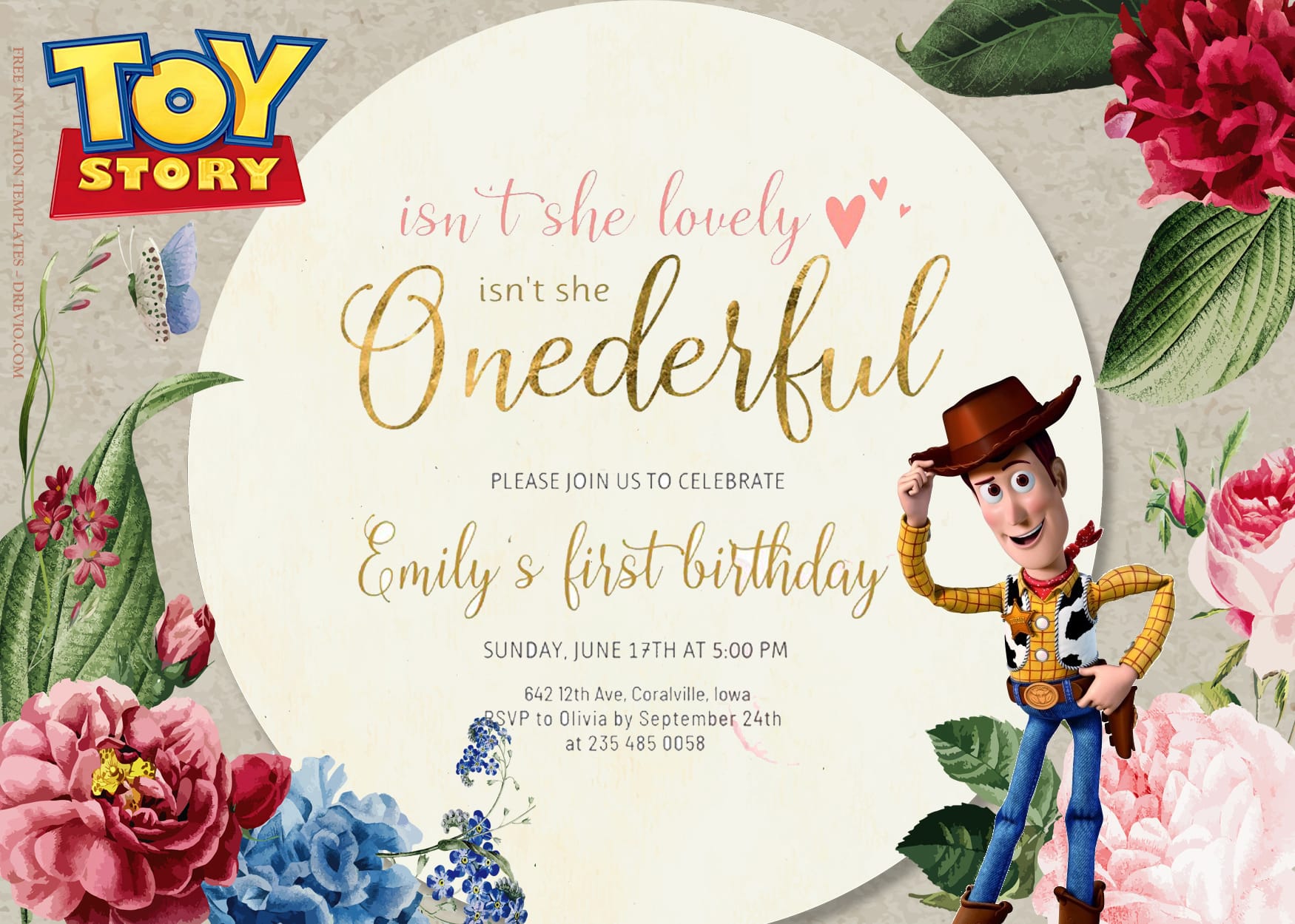 8+ Play Around With Toy Story Birthday Invitation Templates Title