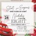 8+ The Cars Racing Through Highway Birthday Invitation Templates Title