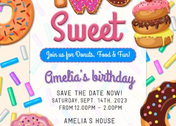 8+ Sweet Sprinkle 2nd Birthday Invitation Templates