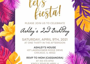 9+ Fancy Tropical Beach Party Invitation Templates