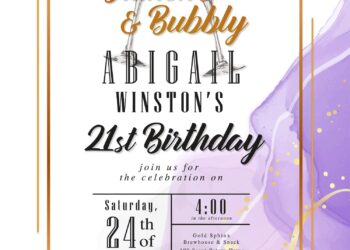 9+ Shiny Marble Brunch And Bubbly Party Invitation Templates