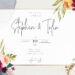 7+ Glittering Spring Bouquet Floral Wedding Invitation Templates Title