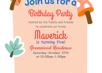 8+ Kawaii Kids Birthday Party Invitation Templates For Boys And Girls