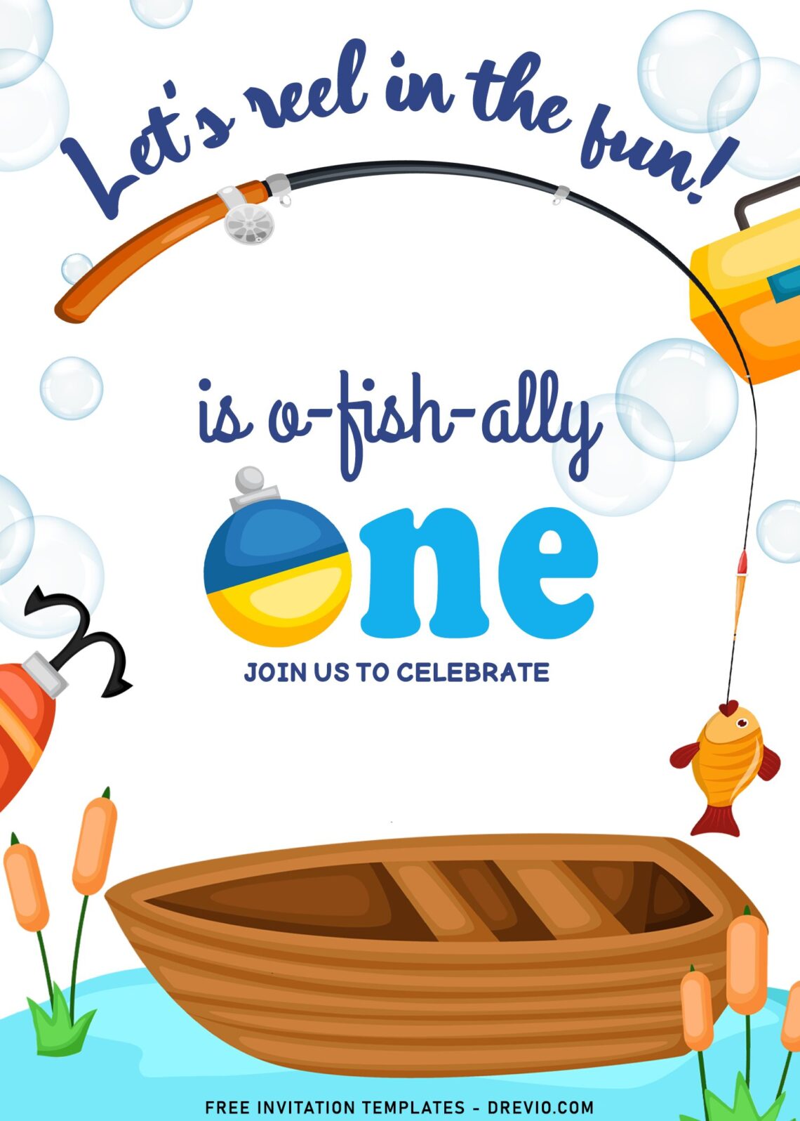8+ Little Fisherman Fishing Themed Baby Shower Invitation Templates   Download Hundreds FREE PRINTABLE Birthday Invitation Templates Media