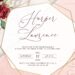 8+ Romance Bouquet Of Roses Floral Wedding Invitation Templates Title