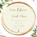 8+ White Lovely Spring Garden Floral Wedding Invitation Templates Title