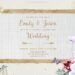 9+ Romantic Poppies Floral Wedding Invitation Templates Title