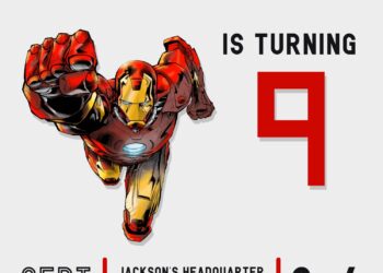 10+ Marvel Iron Man Tony Stark Birthday Invitation Templates