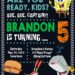 11+ Personalized SpongeBob Chalkboard Birthday Invitation Templates
