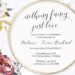 7+ Autumn Romance Watercolor Floral Wedding Invitation Templates Title