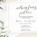 7+ Blooming Serenity Watercolor Floral Wedding Invitation Templates Title