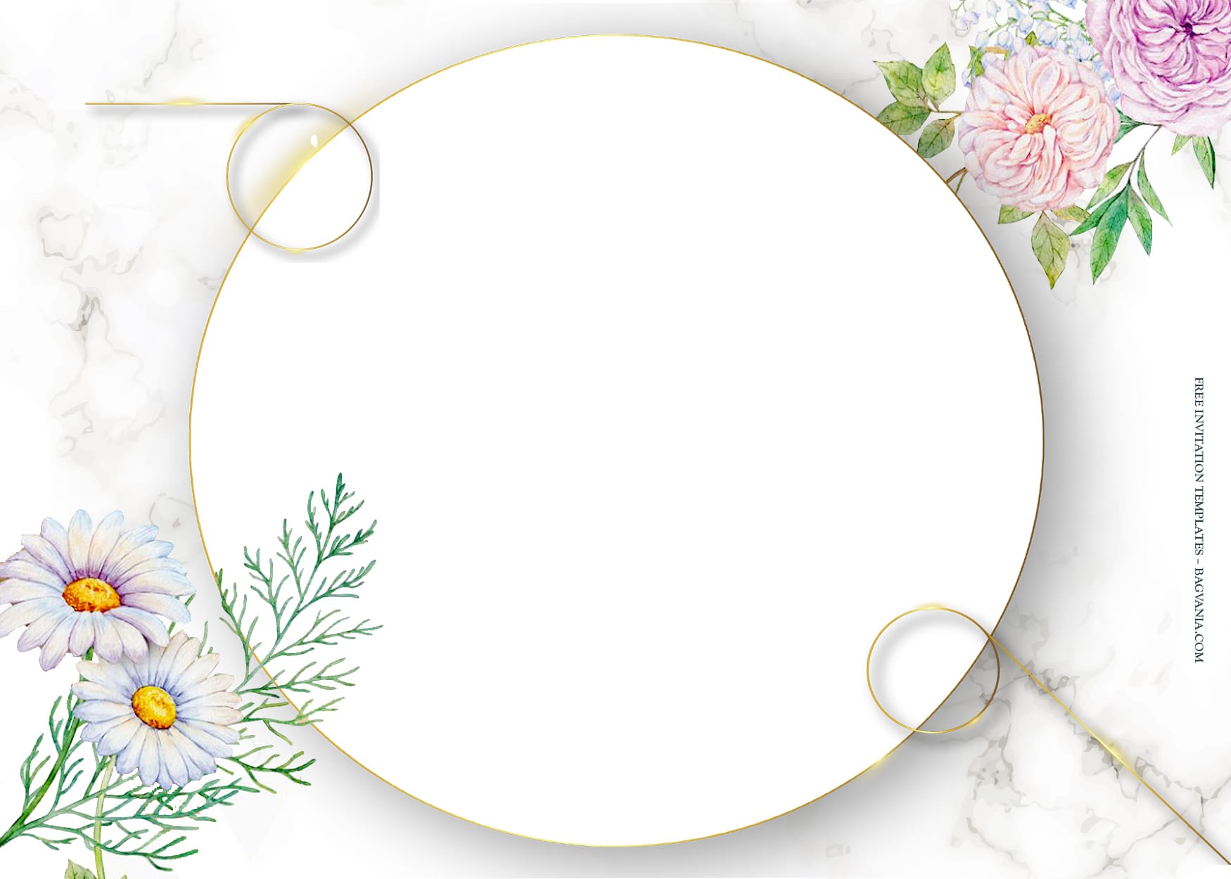 7+ Blush And Ivory Floral Wedding Invitation Templates Type Three