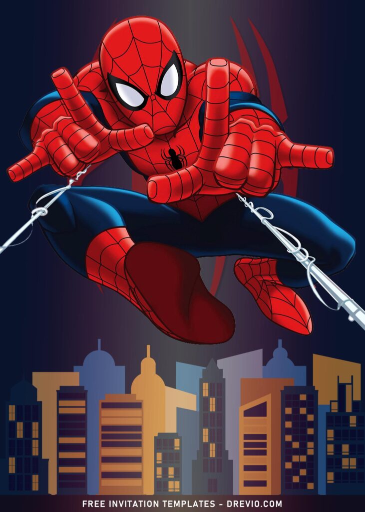 7+ Spider-Man No Way Home Birthday Invitation Templates with 