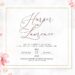 7+ Gentle Spring Sakura Floral Wedding Invitation Templates Title