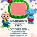 7+ Rainbow Cocomelon JJ and Friends Birthday Invitation Templates