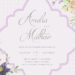 7+ Regina Magical Watercolor Floral Wedding Invitation Templates Title
