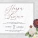 7+ Simple And Pretty Bouquet Floral Wedding Invitation Templates Title