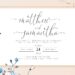 7+ Spring Lovely Kiss Floral Wedding Invitation Templates Title