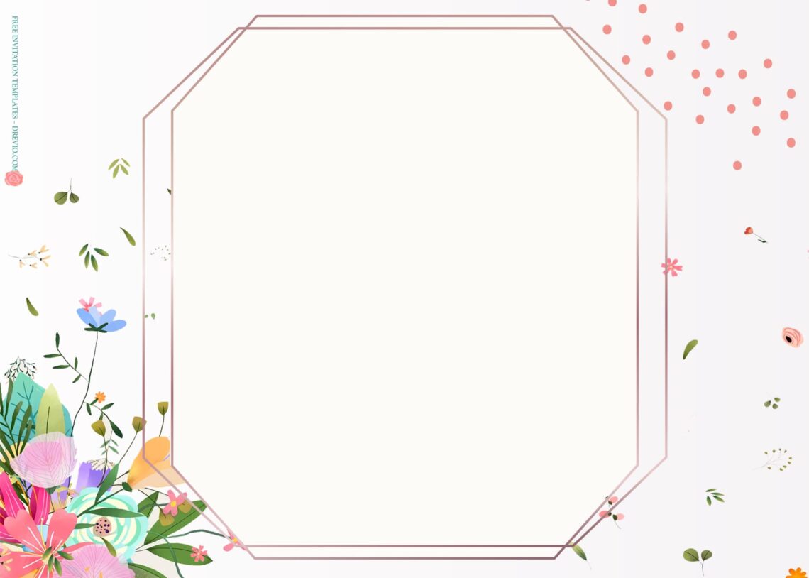 7+ Static And Animated Floral Wedding Invitation Templates | Download ...