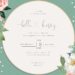 7+ Twigs And Twine Dusk Floral Wedding Invitation Templates Title
