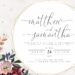 7+ Whisper Of Violet Splash Floral Wedding Invitation Templates Title