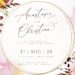 9+ Hello Autumn Watercolor Floral Wedding Invitation Templates Ttle