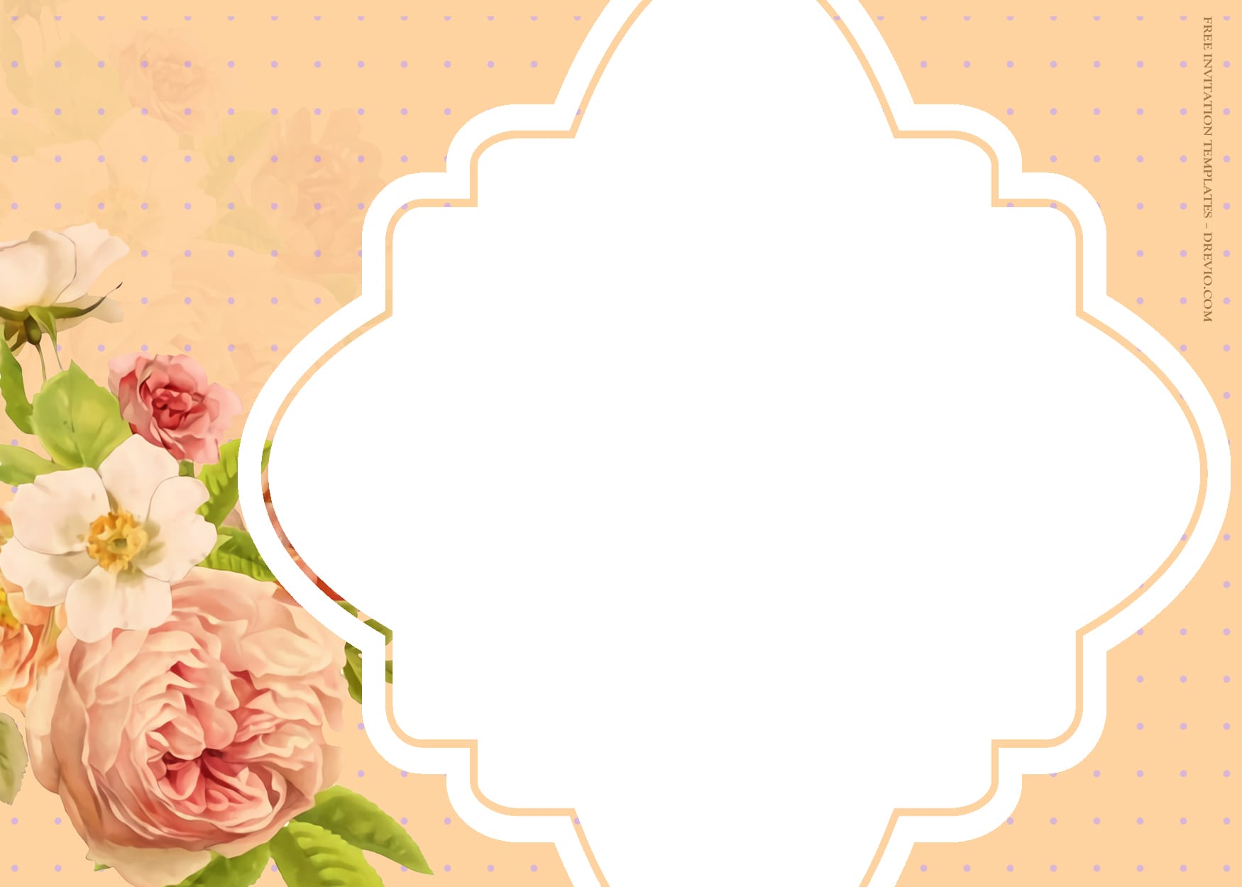 9+ Petals Blossom Watercolor Floral Wedding Invitation Templates Five