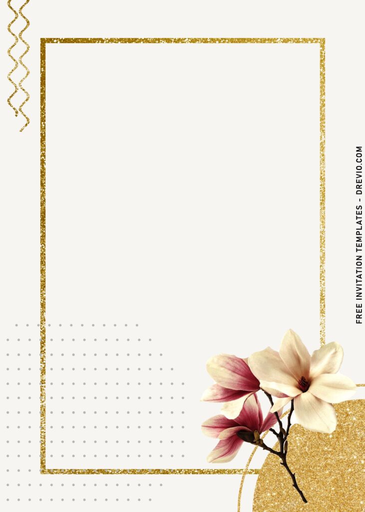 Invitation Template of 10+ Minimalist And Modern Gardenia Party Invitation Templates 2