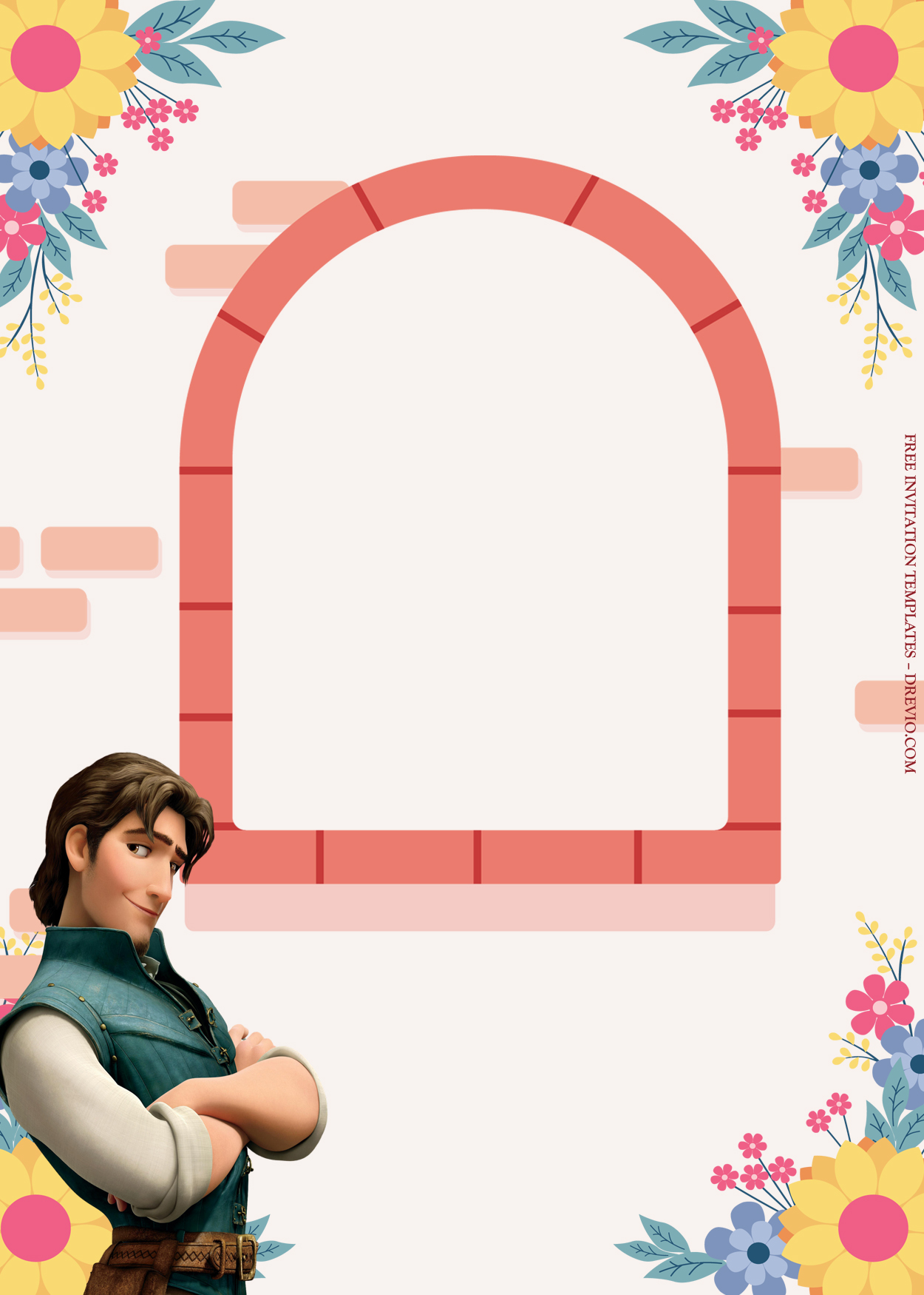 10+ Tangled With Princess Rapunzel Birthday Invitation Templates Six
