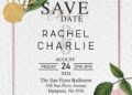 10+ Picturesque Paper Blooms Invitation For Beautiful Nuptial