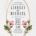 11+ Stylish Vintage Garden Rose Floral Wedding Invitation Templates